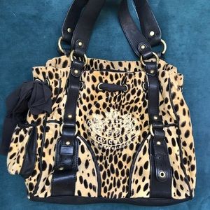 Juicy Couture Leopard Print Purse